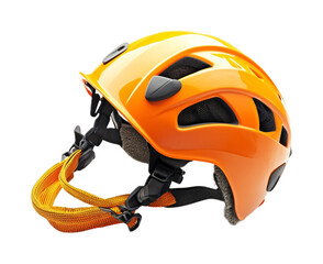Climbing Helmet Ventilation for Comfort and Airflow - Isolated on White Background