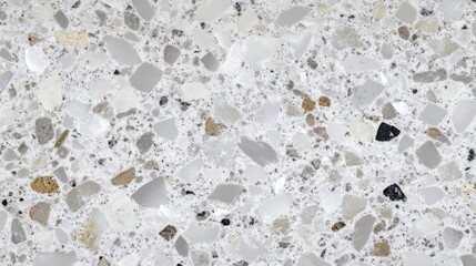 Stunning Gray and White Stone Mosaic Texture