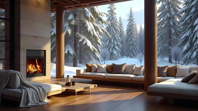 virtual backgrounds loop animation for stream overlay, meditation, smooth jazz or white noise video. cozy lo-fi background, rainfall or snowfall. live wallpaper, 