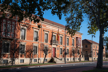 Sede de la delegacion de defensa en La Rioja enclavada en el casco antiguo de Logroño, España.