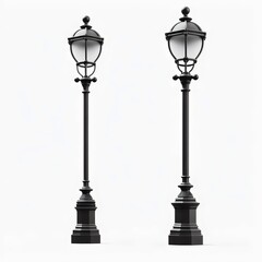lamppost isolated 