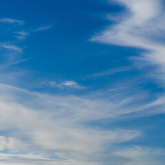 Background, texture with image of sky with clouds