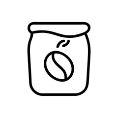 coffee bean icon design