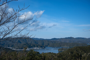 晴天の南海展望公園