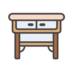 console table icon design