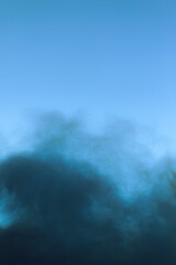 abstract dark light effect cloud smoke fog blue gray wispy haze backdrop