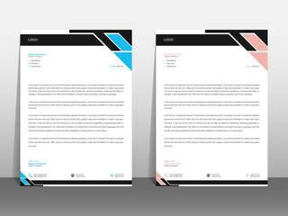 Abstract Letterhead Design Modern Business Letterhead Design Template For Your Work