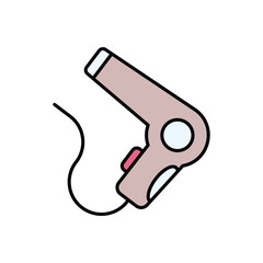 Hair Dryer vector icon
