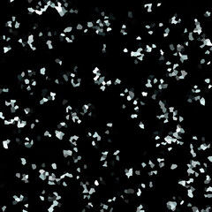 Abstract seamless black and white stars art design