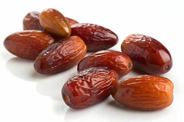 Close-Up of Fresh Medjool Dates - Sweet Natural Snack