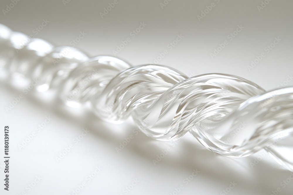Poster a close-up shot of a glass object sitting on a table, ideal for use in still life photography or pro