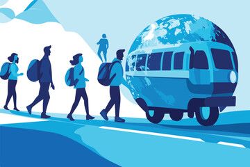 Back-to-School Adventures: Illustrated School Bus Stories Kids and Their School Bus Journeys .