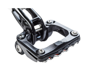Cycling Bicycle Pedal Clip for Secure Foot Positioning - Isolated on White Background