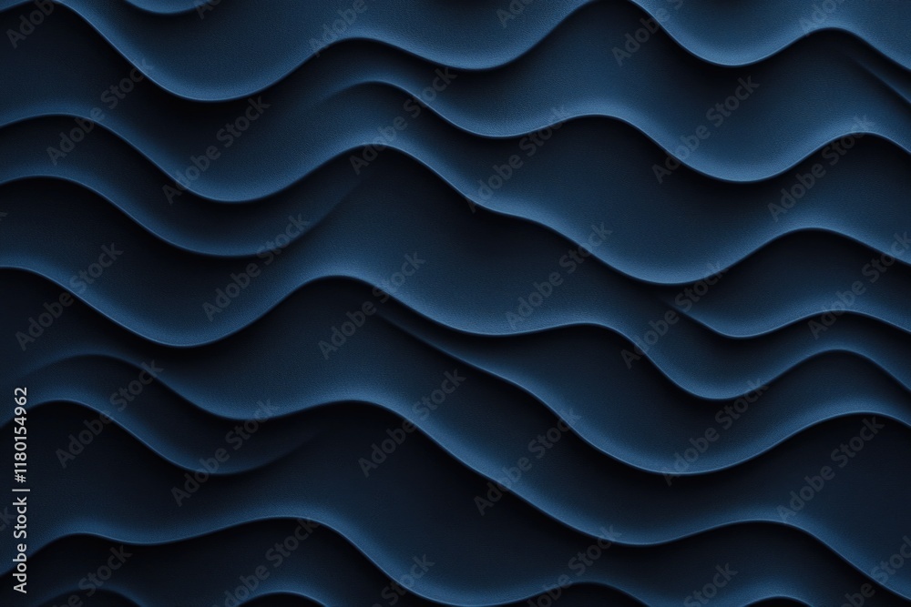 Poster a close-up view of a wavy pattern on a wall, great for textures and design inspiration