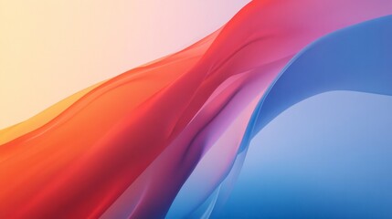Naklejka premium Abstract Colorful Swirls Background - Gradient Design