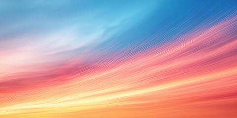 Obraz premium Gradients reminiscent of a sunset sky transitionin_009