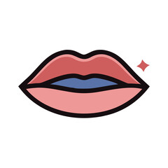 lips icon design
