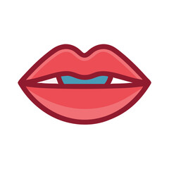 lips icon design
