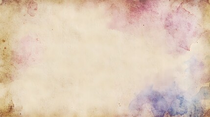 Abstract Watercolor Background Pastel Hues Texture
