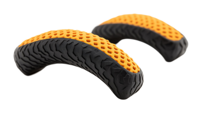 Cycling Handlebar Grip Tape for Enhanced Control - Isolated on White Background