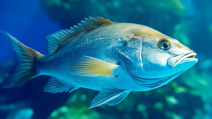 Fototapeta premium Think of the adventure of deep-sea fishing