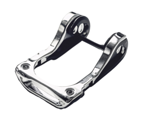 Cycling Pedal Toe Clip for Better Pedaling Efficiency - Isolated on White Background