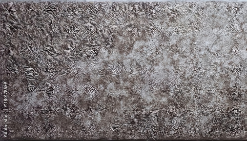 Poster Closeup of textured gray marbled stone surface with subtle natural patterns for architecture, interior design, or creative projects