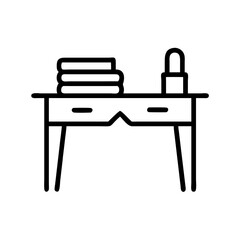 office desk icon design