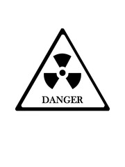 radiation warning sign