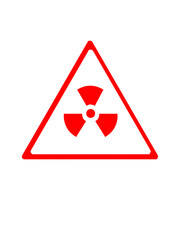 radiation warning sign