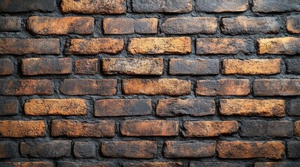 Obraz premium Rustic brick wall texture for architectural design and vintage decor
