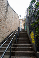 sc&egrave;ne dans le centre de paris en France