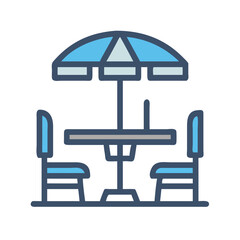 patio furniture icon design