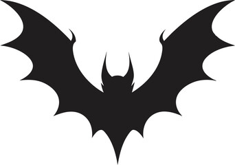 bat silhouette vector design