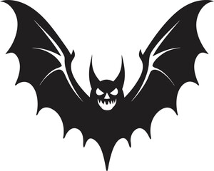 bat silhouette vector illustrations