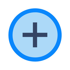 Obraz premium plus sign icon design