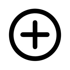 plus sign icon design