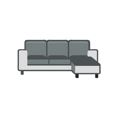 sectional sofa icon design