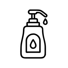 shampoo dispenser icon design