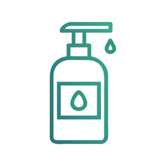 shampoo dispenser icon design