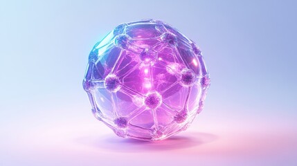 hyperrealistic depiction of Human metapneumovirus Virus hmpv particles floating in glowing plasmenvironment with an otherworldly feel