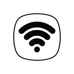 Wi-fi Sign vector icon
