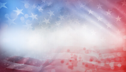 American flag abstract background © Stillfx