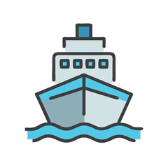 ship icon design