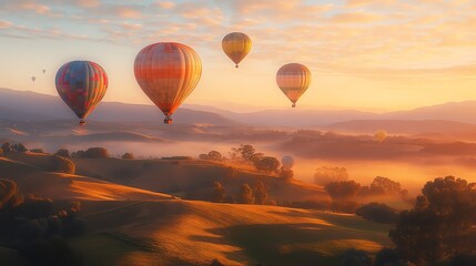 Fototapeta premium Serene sunrise.