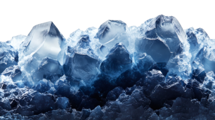 Dark blue textured background isolated on white background