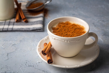 Turkish hot drink; Sahlep or salep
