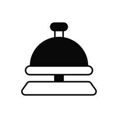 Reception Bell vector icon