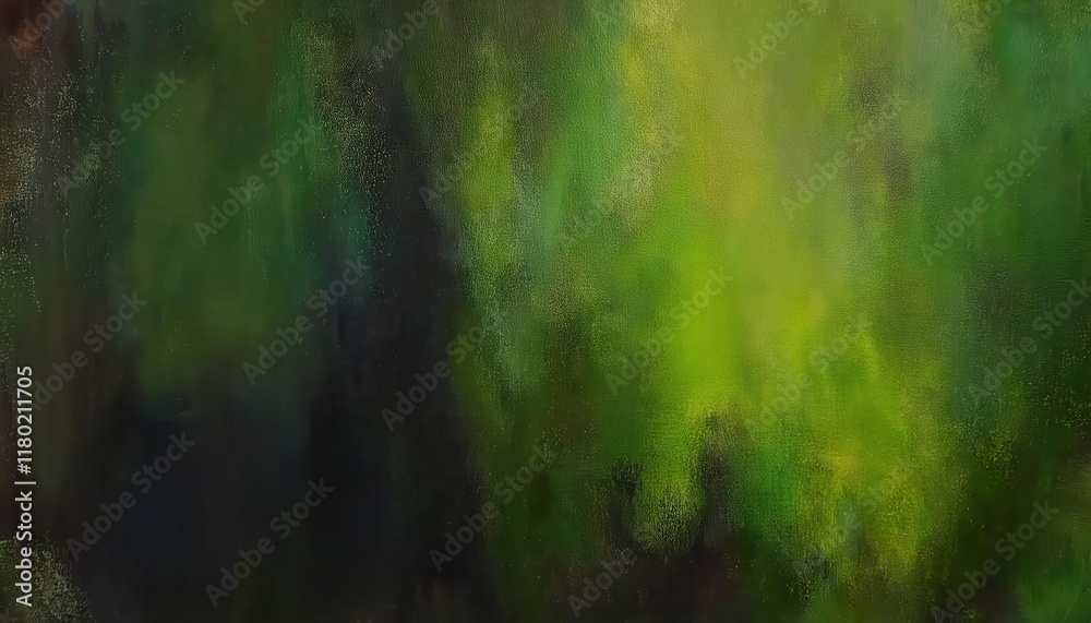 Poster abstract green and yellow textured background with dark gradients for nature inspired decor or graph