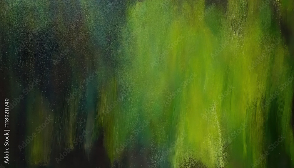 Poster abstract green and yellow textured background with dark gradients for nature inspired decor or graph